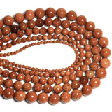 Natural Stone Round Bead 4/6/8/10/12mm Stripe Agate Tiger Eye Crystal Amethyst