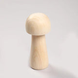 Wooden Mushroom DIY Unfinished Wood Kids Painted Toys Craft