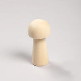 Wooden Mushroom DIY Unfinished Wood Kids Painted Toys Craft