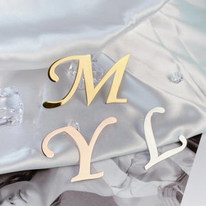 Ethnic Alphabet Initials Earrings Punk Stainless Steel Jewelry