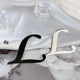 Ethnic Alphabet Initials Earrings Punk Stainless Steel Jewelry