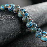 Malachite Beads Loose Spacer Beads for Jewelry Making DIY 15 Inch
