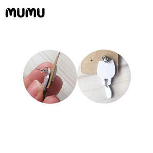 Cartoon Piglet Stud Earring Epoxys Jewelry Resin Acrylic Earrings