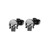 9 Pairs Skull Spike Ear Studs Earrings For Men Women