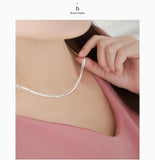 925 Silver Multilayer Chain Necklaces & Pendants