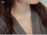 925 Silver Multilayer Chain Necklaces & Pendants