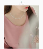 925 Silver Multilayer Chain Necklaces & Pendants