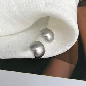 925 Sterling Silver 18K Hook Stud Earrings Women Party Jewelry
