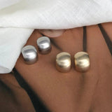 925 Sterling Silver 18K Hook Stud Earrings Women Party Jewelry