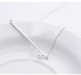 925 Silver Shell Pearl Necklace Pendant Jewelry for Women Bijoux