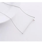 925 Silver Shell Pearl Necklace Pendant Jewelry for Women Bijoux