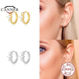 925 Silver Pearl Dangle Earrings CZ Wedding Stud Jewelry