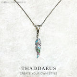 Ethnic Feather Necklace Bohemia Gift For Women