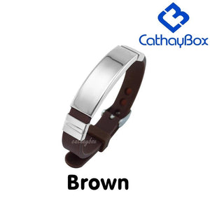 Custom Name Silicone Bracelet Engraved Rubber Wristband