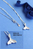 925 Silver Fishtail Necklace Pendant for Women