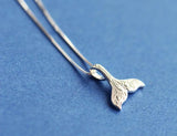 925 Silver Fishtail Necklace Pendant for Women
