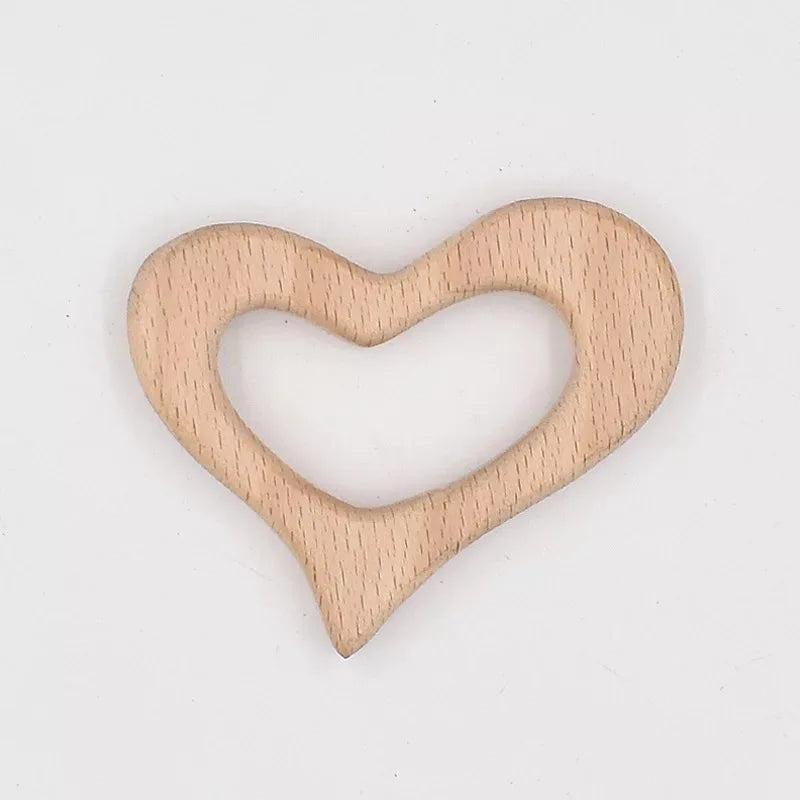 Animal Beech Wood DIY Grinding Bar for Pacifier Chain