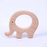 Animal Beech Wood DIY Grinding Bar for Pacifier Chain