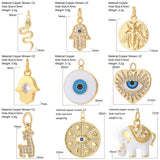 Personalized DIY Charms Necklace for Women Heart Animal Pendant Zircon Collares