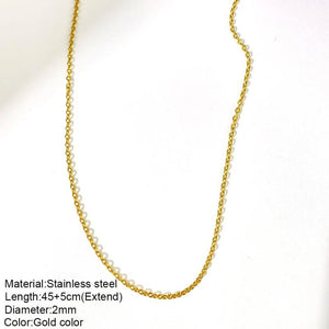 Custom Initial Letter Zircon Necklace Stainless Steel Jewelry