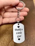 Personalized Photo & Message Necklace Keychain