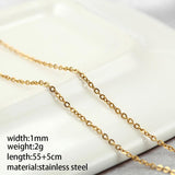 Personalized Name Necklace Initial Zircon Pendant Stainless Steel Jewelry