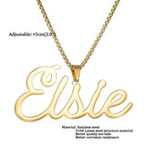 Personalized Stainless Steel Name Necklace Pendants