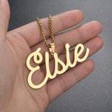 Personalized Stainless Steel Name Necklace Pendants