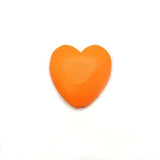 10Pcs 25mm Heart Wooden Beads DIY Crafts Jewelry Hemu Loose Beads