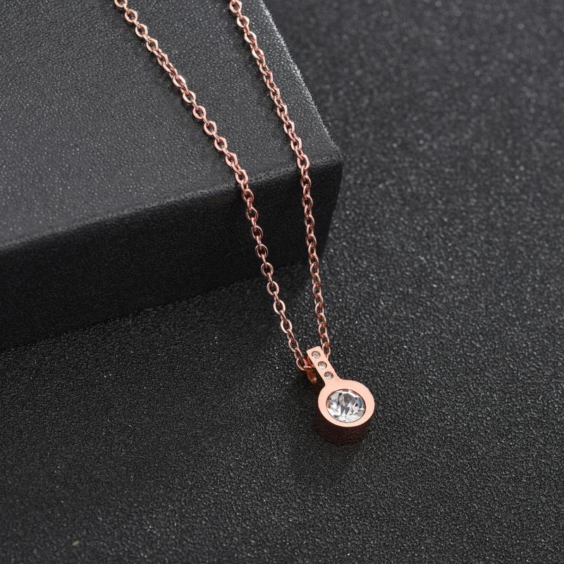 Custom Stainless Steel Name Engraved Necklace with O-Chain