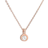 Custom Stainless Steel Name Engraved Necklace with O-Chain