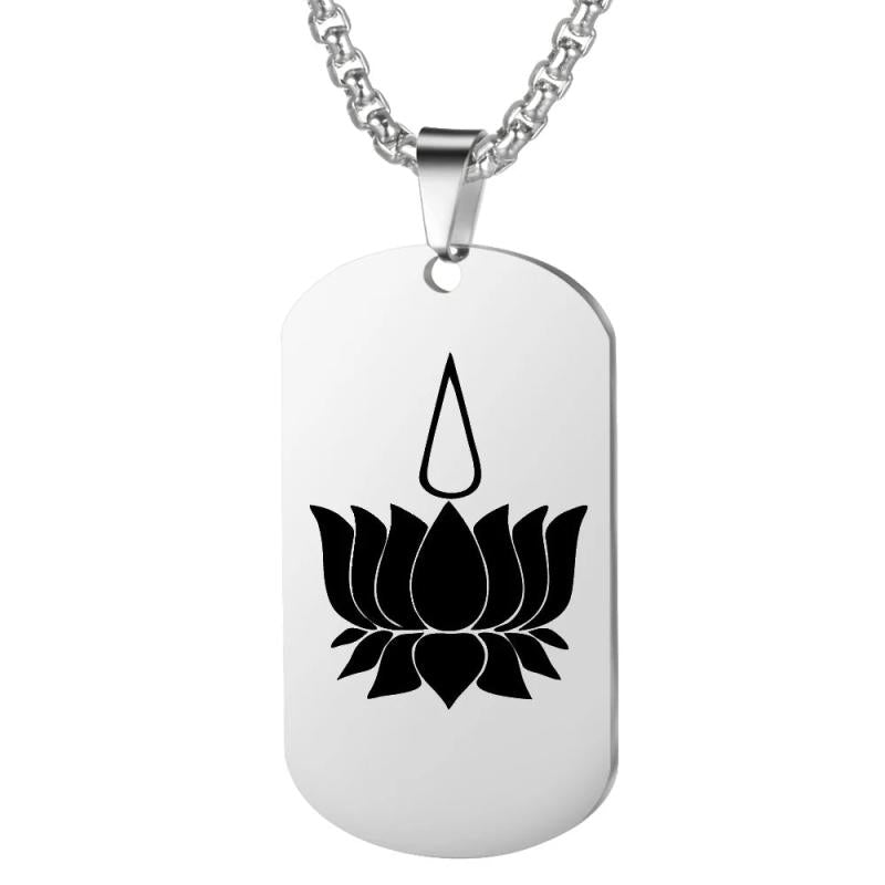 Religious Symbol Stainless Steel Necklace