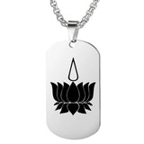 Religious Symbol Stainless Steel Necklace