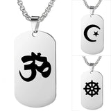 Religious Symbol Stainless Steel Necklace