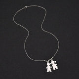 Personalized Name Engraved Stainless Steel Necklace