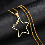 Personalized Piercing Necklaces Letter Birthday Number Letter Star Choker