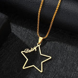 Personalized Piercing Necklaces Letter Birthday Number Letter Star Choker