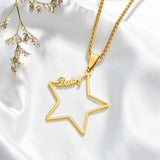Personalized Piercing Necklaces Letter Birthday Number Letter Star Choker