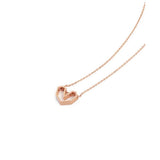 925 Silver Heart Necklace Hot Pure Jewelry Women 925 Necklace