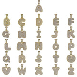 Bubble HIP-HOP Alif Letters Pendants Personalized Jewelry