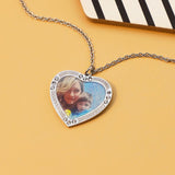Personalized Heart Diamond Necklace