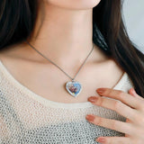Personalized Heart Diamond Necklace