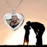 Personalized Heart Diamond Necklace