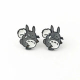 Anime No Face Man Stud Earrings - High Classic Princess Ear Studs