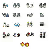 Anime No Face Man Stud Earrings - High Classic Princess Ear Studs