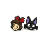 Anime No Face Man Stud Earrings - High Classic Princess Ear Studs