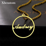 Custom Women's Stainless Steel Name Necklace
