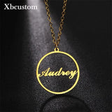 Custom Women's Stainless Steel Name Necklace