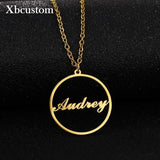 Custom Women's Stainless Steel Name Necklace
