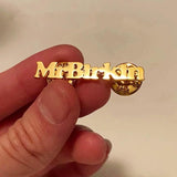 Custom Name Lapel Pin Stainless Steel Brooch